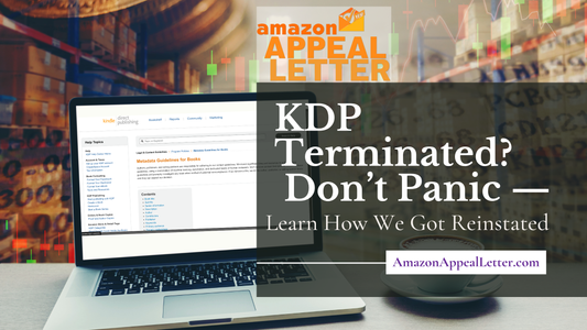 How We Got a Misleading Content Terminated KDP Account Reinstated | Real Case Study