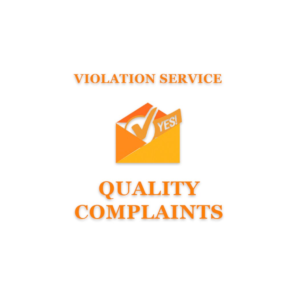 Quality Complaints: Violation Service - Amazon Appeal Letter