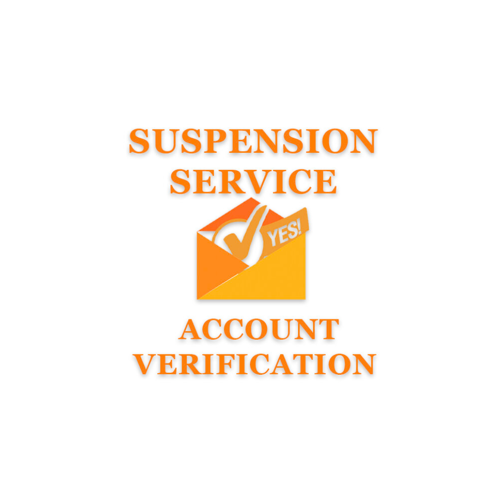 Seller Verification: Suspension Service EXPEDITED