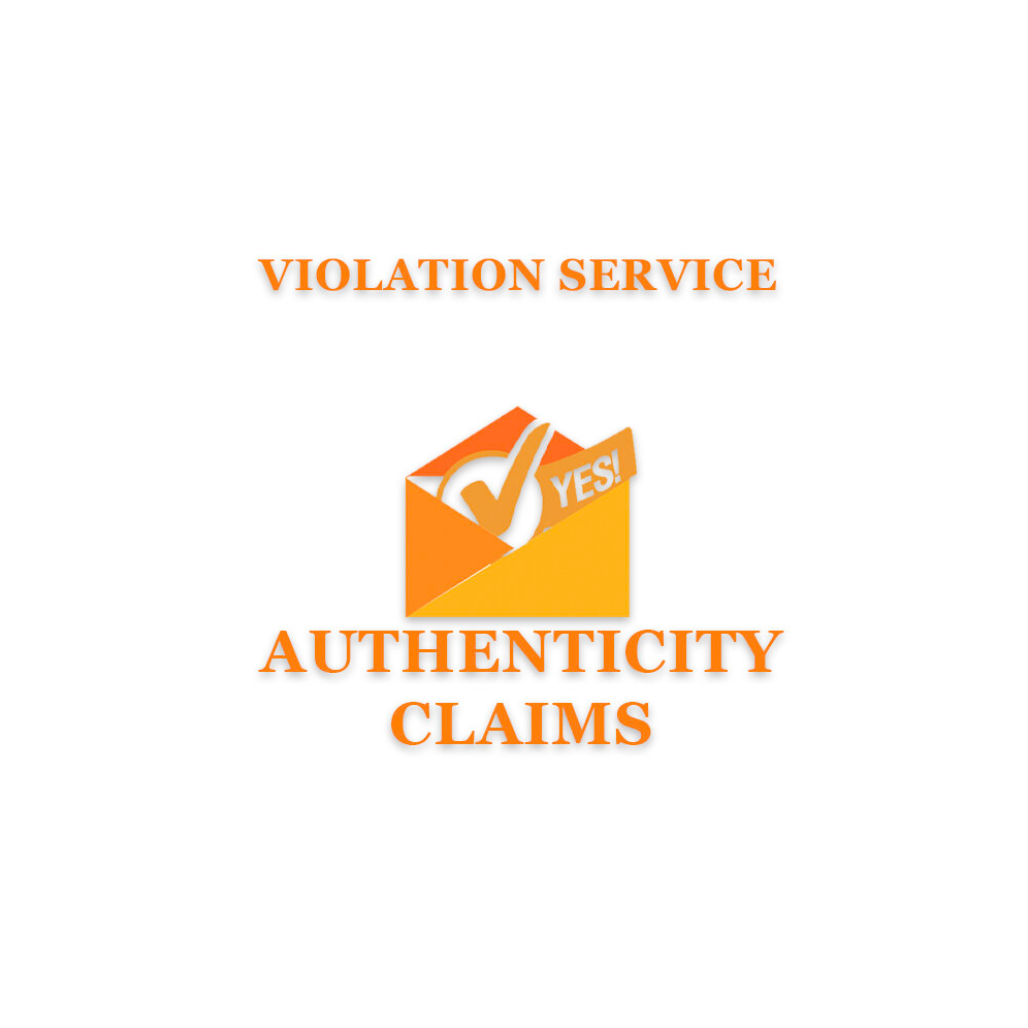 Authenticity Concerns: Violation Service